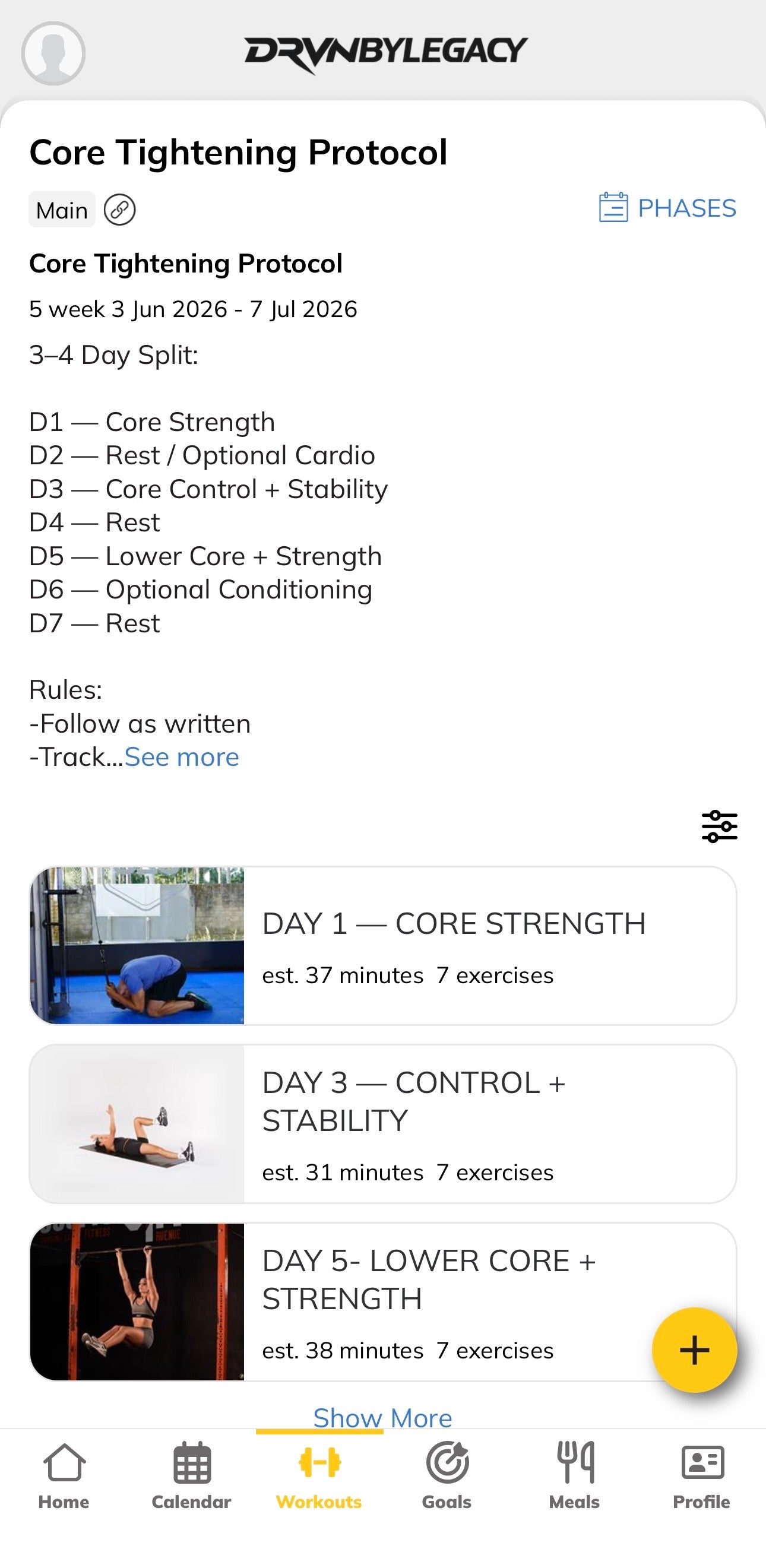 Core Tightening Protocol | Build a Stronger, Tighter Core
